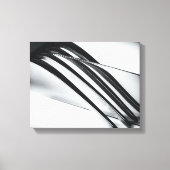 Modern Mes en Vork Canvas Afdruk (Voorkant)