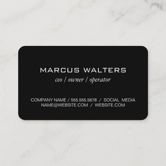 Modern met wijnglas-pictogram visitekaartje (Achterkant)