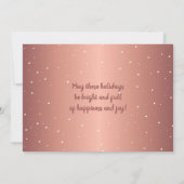 Modern Metallic Heart Snowflake (Achterkant)