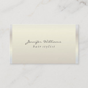 Modern Metallic Lux Visitekaartje