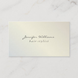 Modern Metallic Lux Visitekaartje