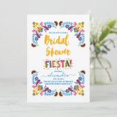 Modern Mexicaans Fiesta Vrijgezellenfeest Kaart (Staand voorkant)