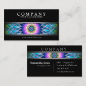 Modern middelpunt visitekaartje (Voorkant / Achterkant)