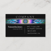 Modern middelpunt visitekaartje (Achterkant)