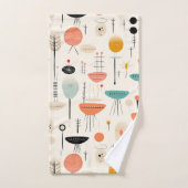 Modern midden eeuw bad handdoek (Handdoek)