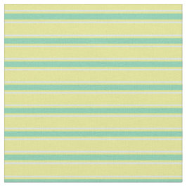 Modern midden eeuw gestript patroon l geel blauw stof