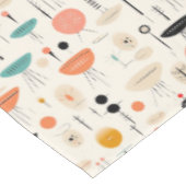 Modern midden eeuw tafelkleed (Gekanteld)