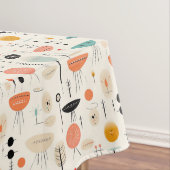 Modern midden eeuw tafelkleed (Voorbeeld)