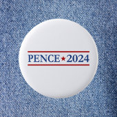 Modern Mike Pence 2024 US-President Ronde Button 5,7 Cm