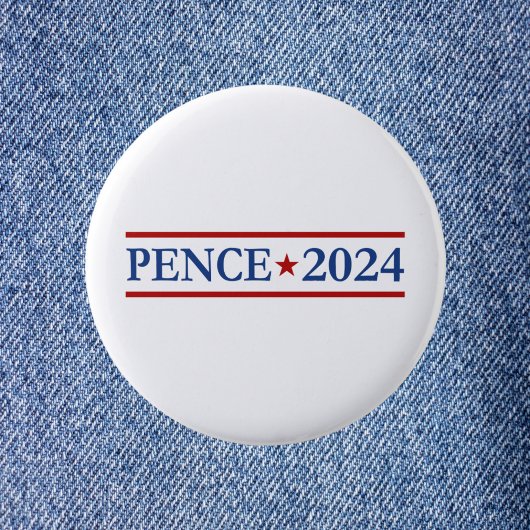 Modern Mike Pence 2024 US-President Ronde Button 5,7 Cm