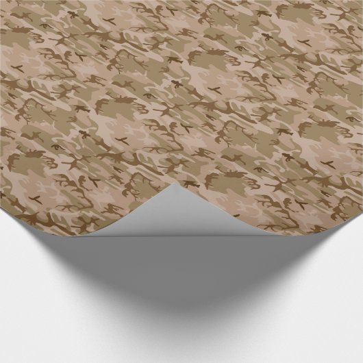 Modern Militair Camouflage Cadeaupapier (Hoek)
