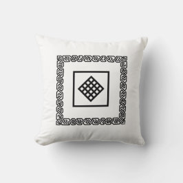 Modern Mindfulness Pillow | Tibetan Minimalist Aes Kussen