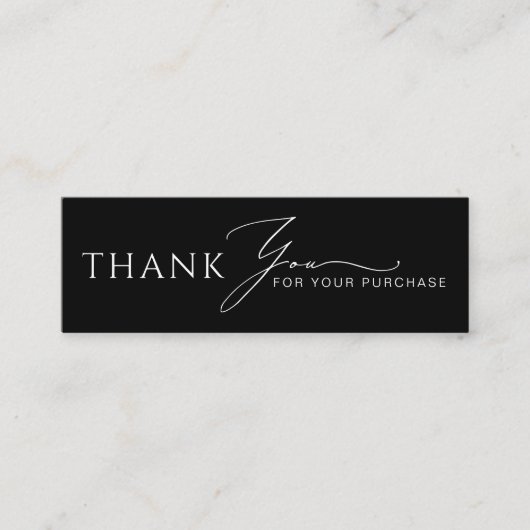  Modern Mini Packaging Inserts For Online Shops Mini Visitekaartje (Voorkant)