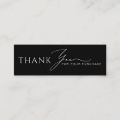  Modern Mini Packaging Inserts For Online Shops Visitekaartje (Voorkant)