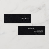 modern mini-visitekaartje mini visitekaartje (Voorkant / Achterkant)