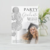 Modern minimaal Afstuderen voor eenvoudige dekking Kaart (Staand voorkant)