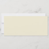 Modern Minimaal Beige Zakelijk Logo Cadeaubon (Achterkant)