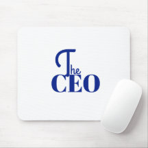 Modern Minimaal De CEO Blauw