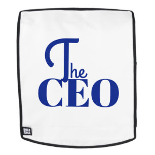 Modern Minimaal De CEO Blauw Rugtassen