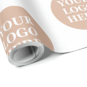 Modern, Minimaal, Elegant & Aanpasbaar Cadeaupapier (Rol Hoek)