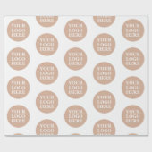 Modern, Minimaal, Elegant & Aanpasbaar Cadeaupapier (Vlak)