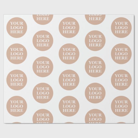 Modern, Minimaal, Elegant & Aanpasbaar Cadeaupapier (Vlak)