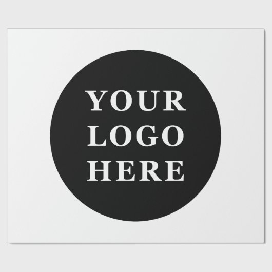 Modern, Minimaal, Elegant & Aanpasbaar Cadeaupapier (Vlak)