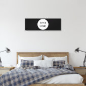 Modern, Minimaal, Elegant & Aanpasbaar Canvas Afdruk (Insitu (Slaapkamer))