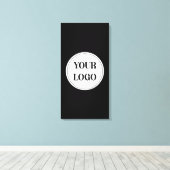 Modern, Minimaal, Elegant & Aanpasbaar Canvas Afdruk (Insitu (Houten vloer))