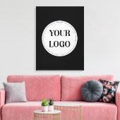 Modern, Minimaal, Elegant & Aanpasbaar Canvas Afdruk (Insitu (Woonkamer))