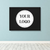 Modern, Minimaal, Elegant & Aanpasbaar Canvas Afdruk (Insitu (Houten vloer))