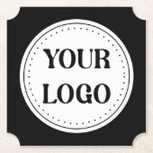 Modern, Minimaal, Elegant & Aanpasbaar Kartonnen Onderzetters (Voorkant)