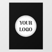 Modern, Minimaal, Elegant & Aanpasbaar Raamsticker (Vel)