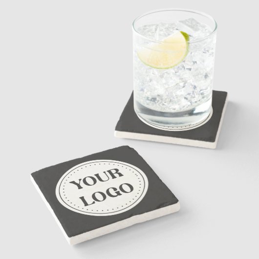 Modern, Minimaal, Elegant & Aanpasbaar Stenen Onderzetter (Zijkant)