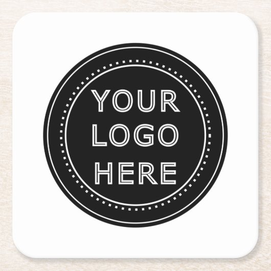 Modern, Minimaal, Elegant & bewerkbare papieren se Kartonnen Onderzetters (Voorkant)