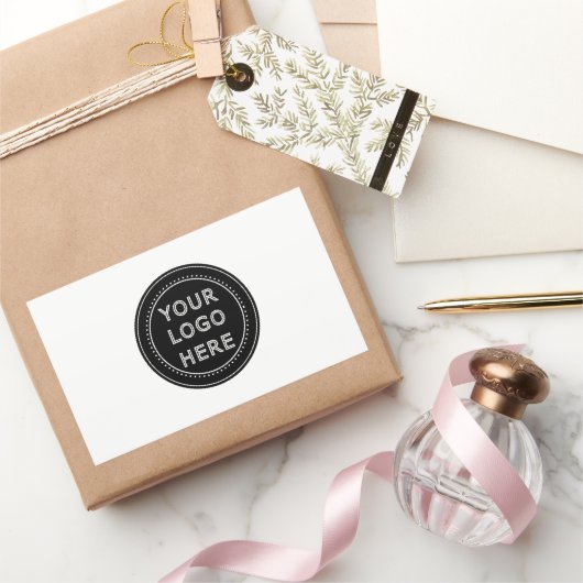 Modern, Minimaal, Elegant & bewerkbare Sticker (Geschenken)