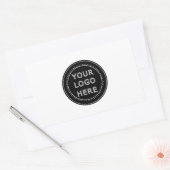 Modern, Minimaal, Elegant & bewerkbare Sticker (Envelop)