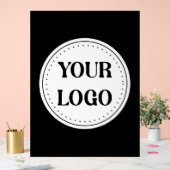 Modern, Minimaal, Elegant en Aanpasbaar Acryl Bord (Huwelijk)