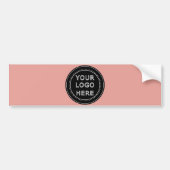 Modern, Minimaal, Elegant en Aanpasbaar  Bumpersticker (Voorkant)