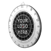 Modern, Minimaal, Elegant en Aanpasbaar Dartbord (Voorkant Rechts)