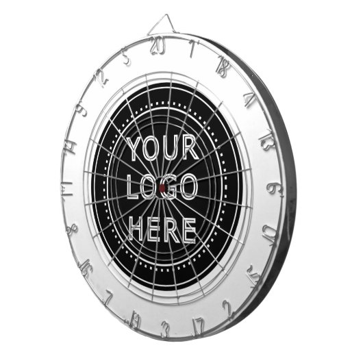 Modern, Minimaal, Elegant en Aanpasbaar Dartbord (Voorkant Rechts)