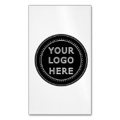 Modern, Minimaal, Elegant en Aanpasbaar  Magnetisch Visitekaartje (Voorkant Verticaal)