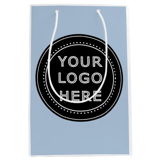 Modern, Minimaal, Elegant en Aanpasbaar Medium Cadeauzakje (Voorkant)