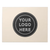 Modern, Minimaal, Elegant en Aanpasbaar  Notitieblok (Voorkant)