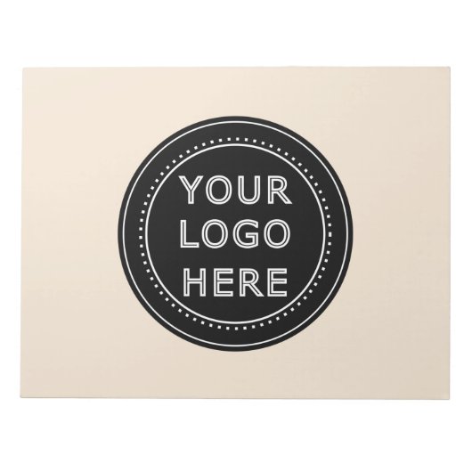 Modern, Minimaal, Elegant en Aanpasbaar  Notitieblok (Voorkant)