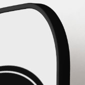 Modern, Minimaal, Elegant en Aanpasbaar  Pickleball Paddle (Links Detail)