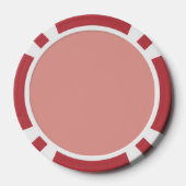 Modern, Minimaal, Elegant en Aanpasbaar  Poker Chips (Achterkant)