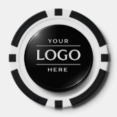 Modern, Minimaal, Elegant en Aanpasbaar Poker Chips (Voorkant)