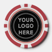Modern, Minimaal, Elegant en Aanpasbaar Poker Chips (Voorkant)