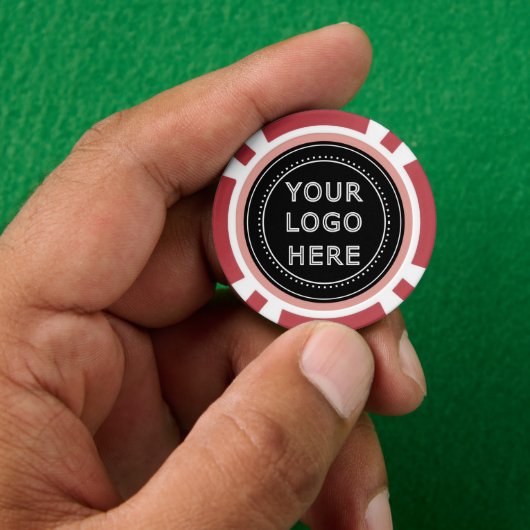 Modern, Minimaal, Elegant en Aanpasbaar Poker Chips (Hand)
